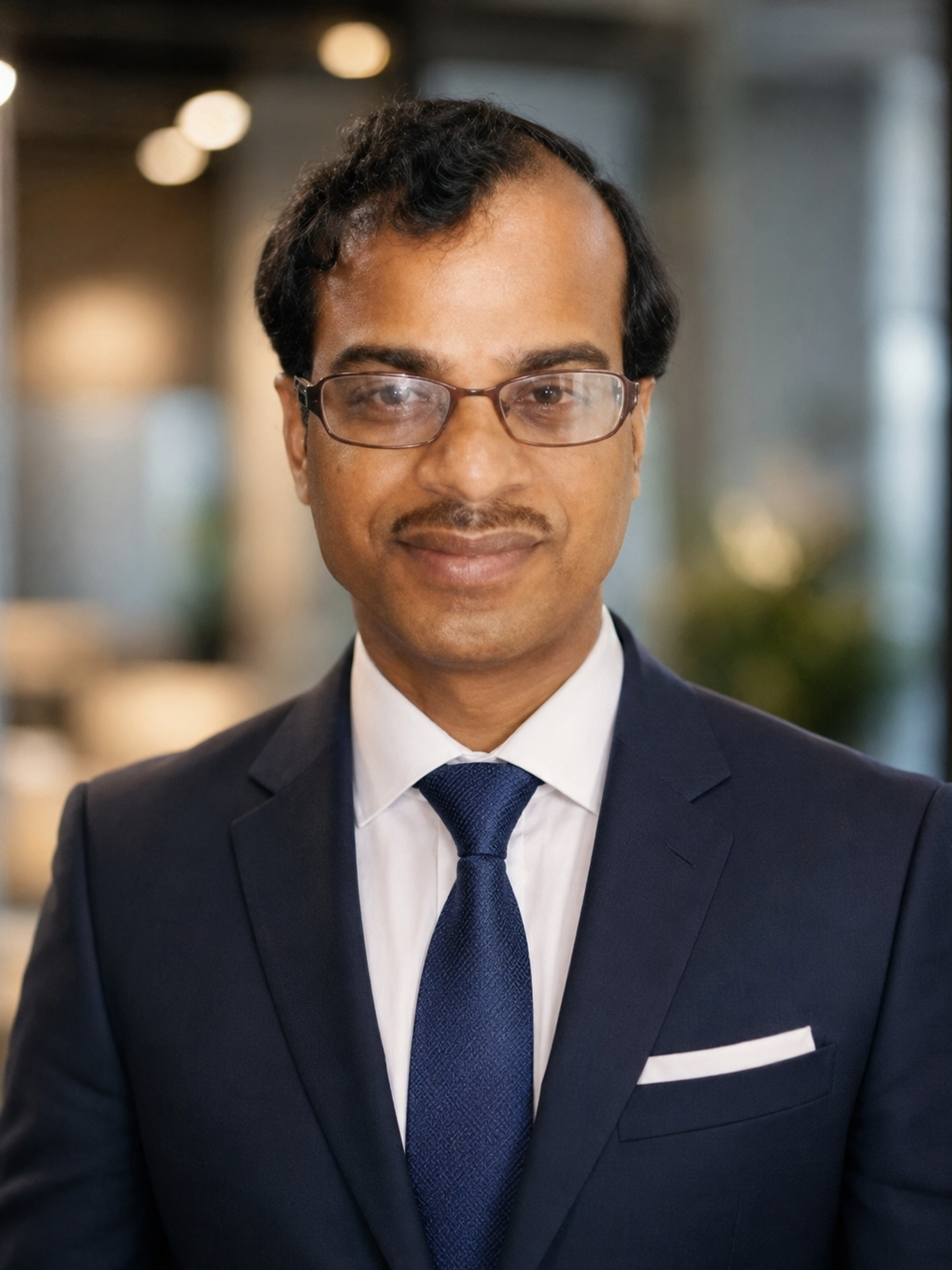 Portrait of Mr. Balram Gupta